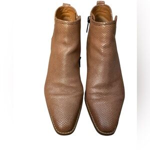 SARTO By Franco Sarto Tan Heeled Boots